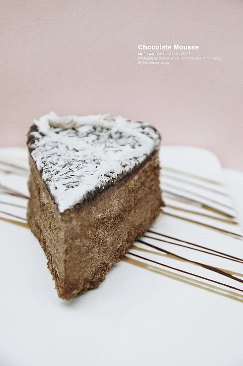 花吃咖啡馆甜品拍摄