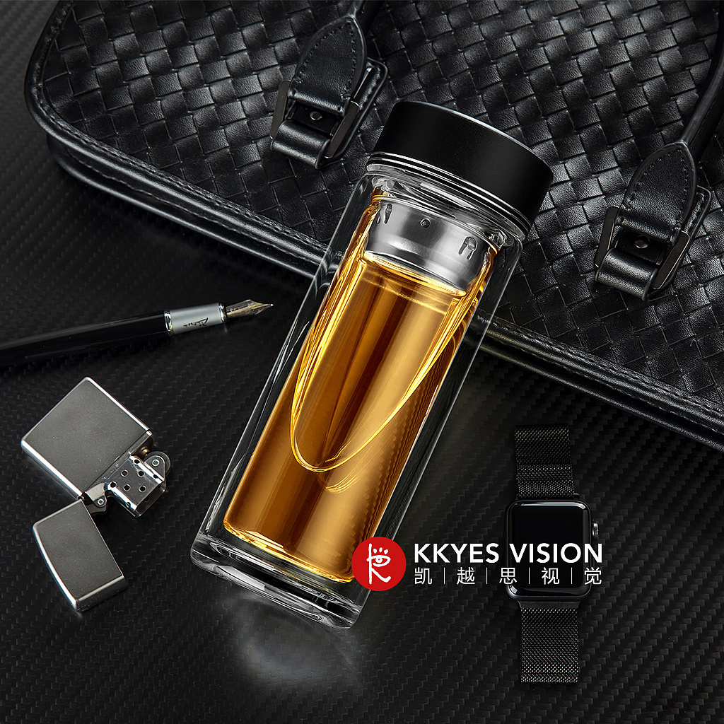 玻璃水杯 保温杯 双层 静物拍摄 产品商业摄影（图ZODgzOTE4MzY=） - 产品摄影 - 站酷设计师金光高照商业摄影原创素材 - 站酷ZCOOL