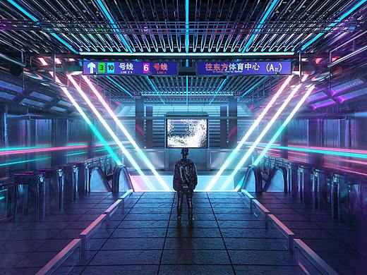 地铁站静帧练习