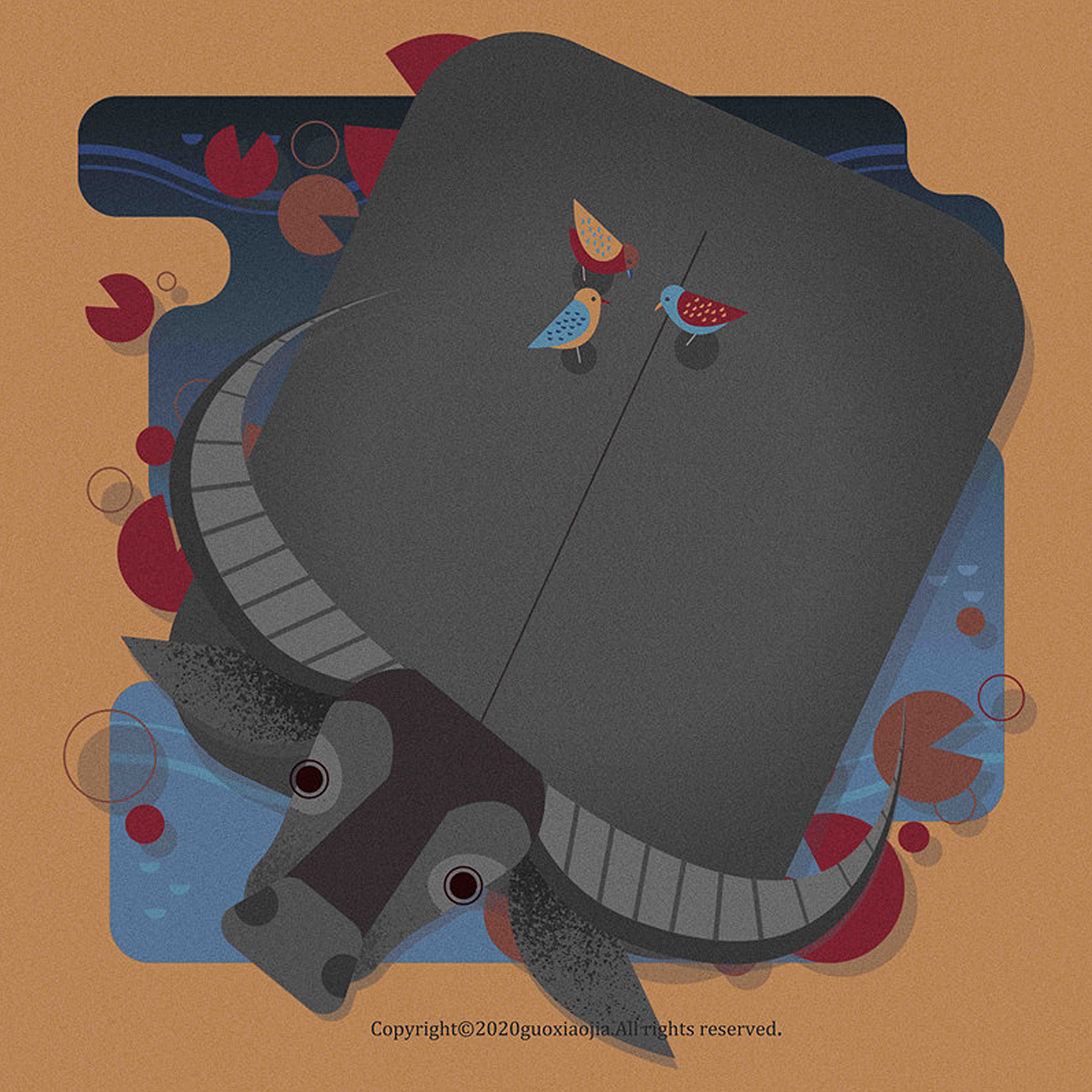 十二生肖系列插画（图ZMjYzOTkzMTEy） - 商业插画 - 站酷设计师佳作JIA原创素材 - 站酷ZCOOL