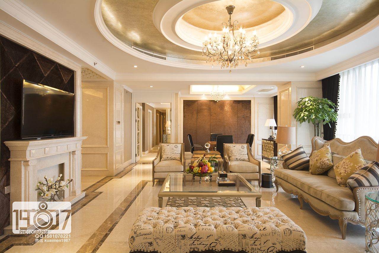 Presidential Suite Living Room总统套房客厅 - Lighting Design Alliance