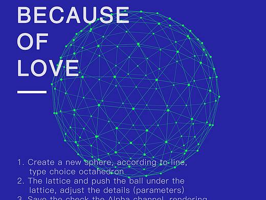 C4D制作科技感球体