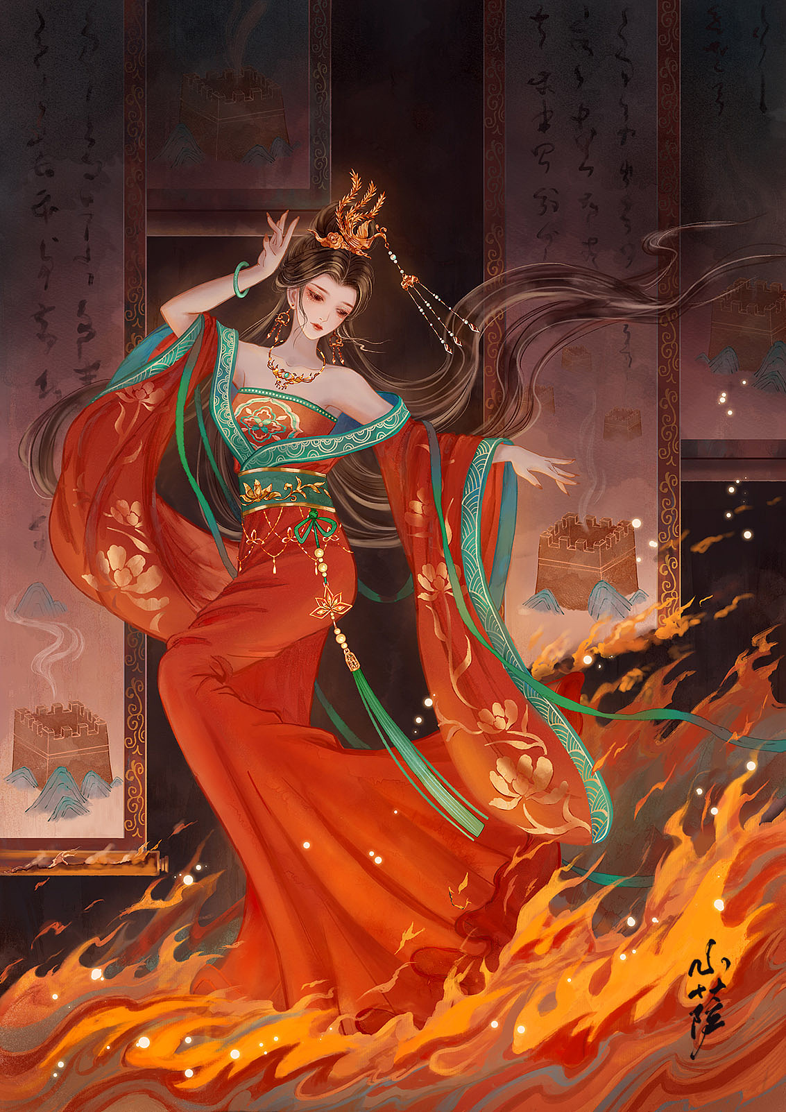 中国后妃之褒姒#创作加油站