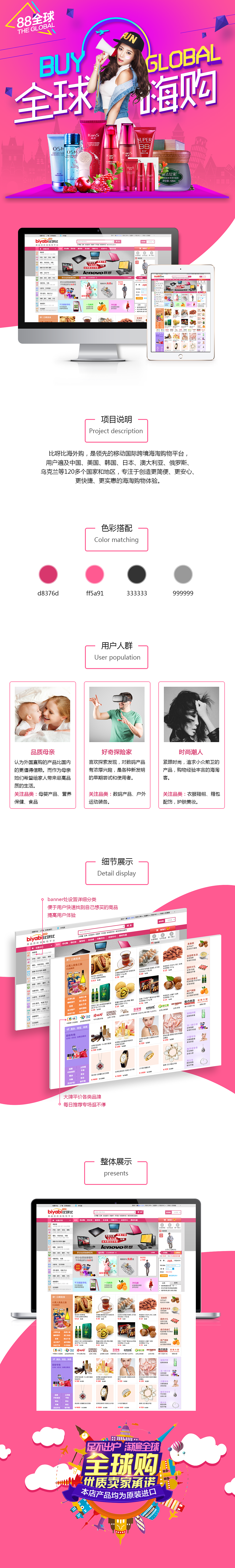 电商网站改版