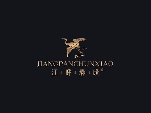 江畔春晓餐厅品牌Logo设计