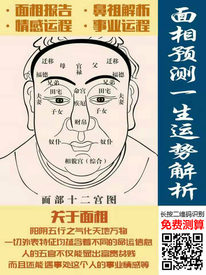 ai智能面相测算 八字占卦命运运程