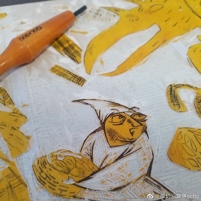 《小紅帽》無字書（圖ZMjE0MTk3NTA4） - 繪本 - 站酷設(shè)計(jì)師厚切三文魚原創(chuàng)素材 - 站酷ZCOOL