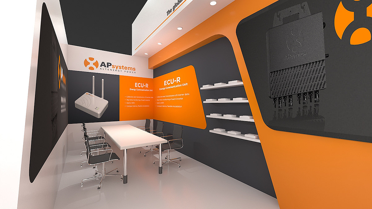 APsystems展台设计