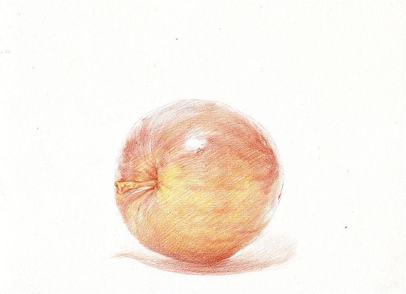 纸上彩铅--《苹果》随录 扫描版