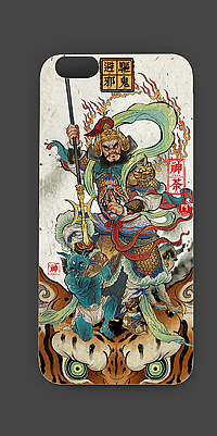 门神新设计~~（图ZMTE0MzU5MjEy） - 商业插画 - 站酷设计师心境澄明灬沈晨原创素材 - 站酷ZCOOL