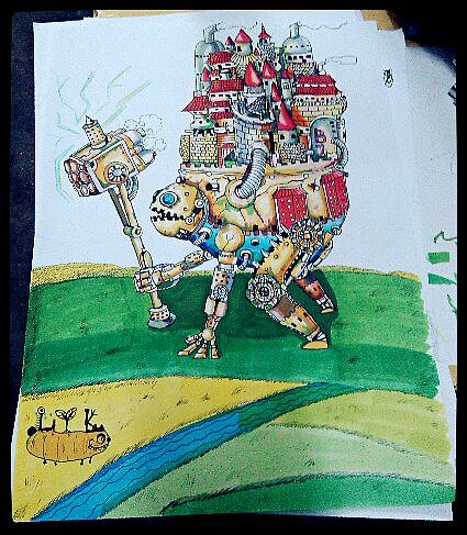 本人画画不精,跟大神们没法比,但是喜欢创想,多希望与大家交流学习!