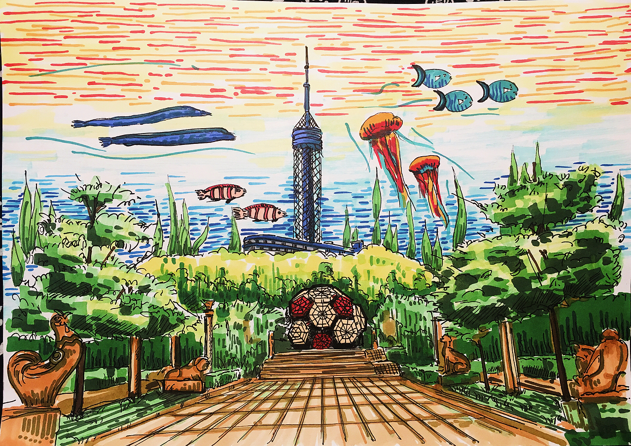 大连风景手绘part 2