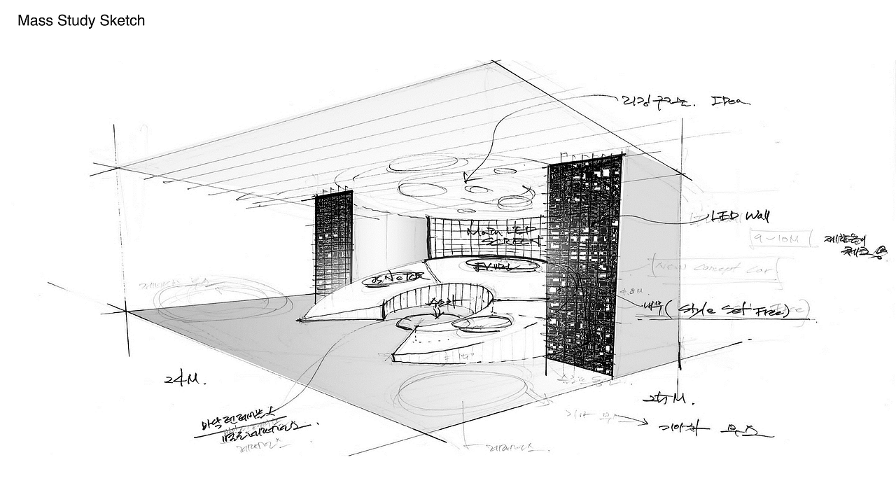 现代汽车（图ZMjY3MzIyNzAw） - 商业空间设计 - 站酷设计师场景美学设计原创素材 - 站酷ZCOOL