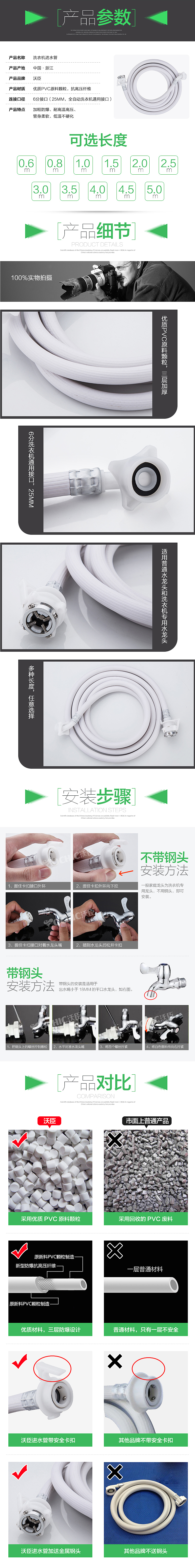 卫浴洁具 软管 进水管 详情页3版（图ZNDgwODg4NDg=） - 电商 - 站酷设计师墨点雪原创素材 - 站酷ZCOOL