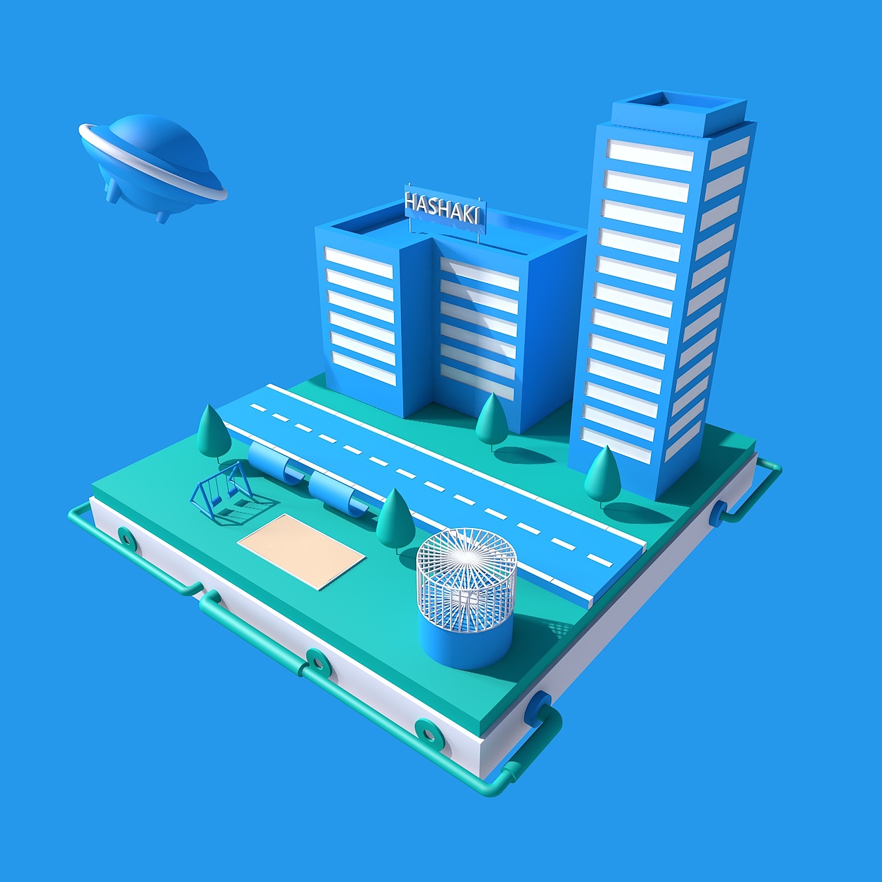 城市建筑设计建模