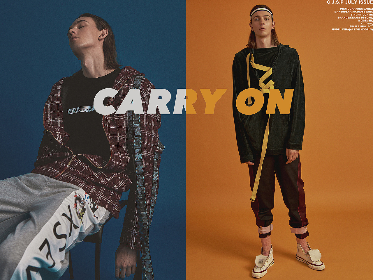 C.J.S.P JULY ISSUE潮牌男装-JANEQ STUDIO