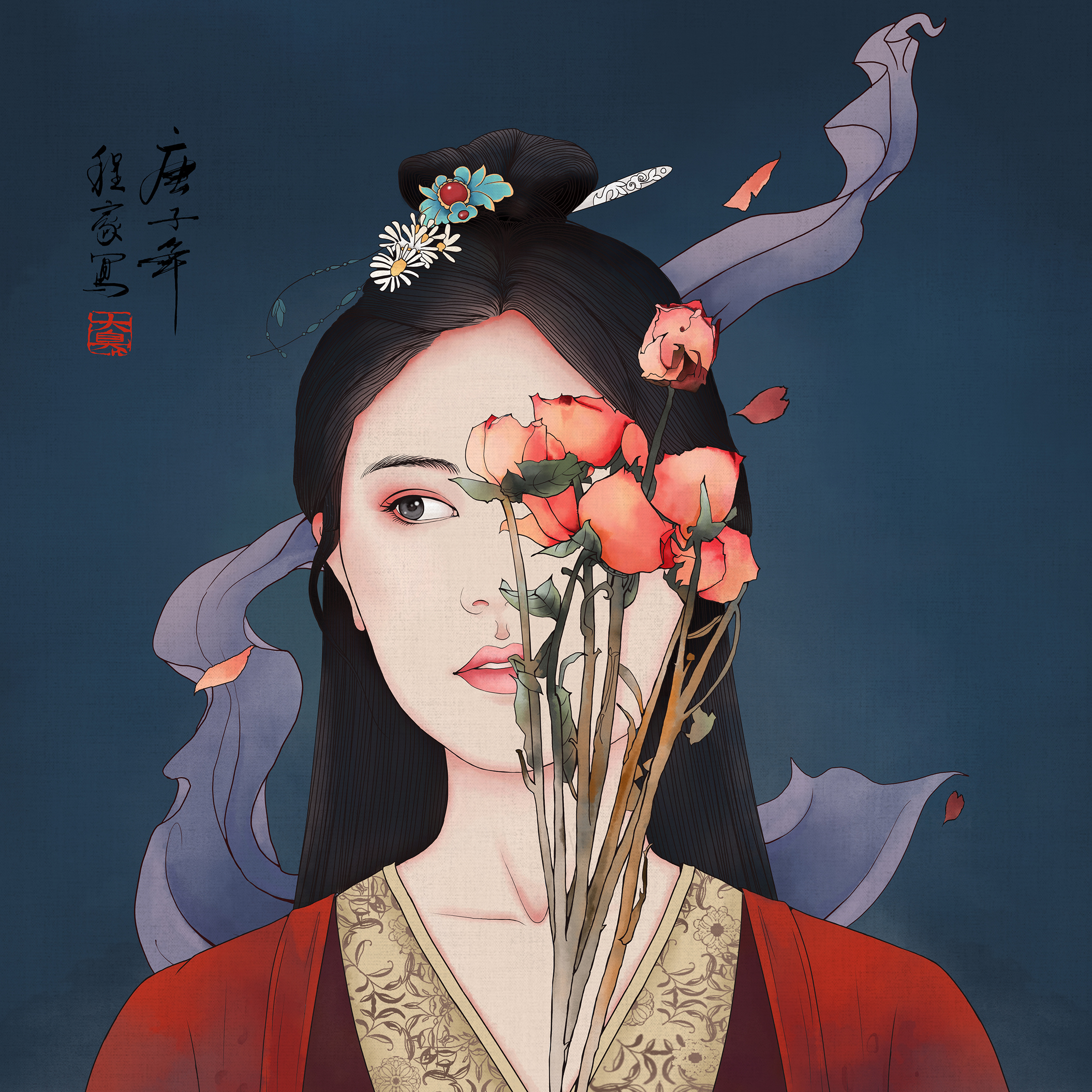 "别的小朋友都有古风画像,我怎么没有?