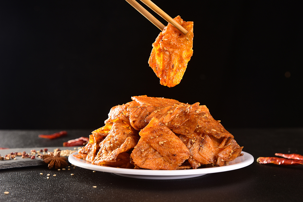 南阳淘宝拍照零食摄影炸豆块静物拍摄