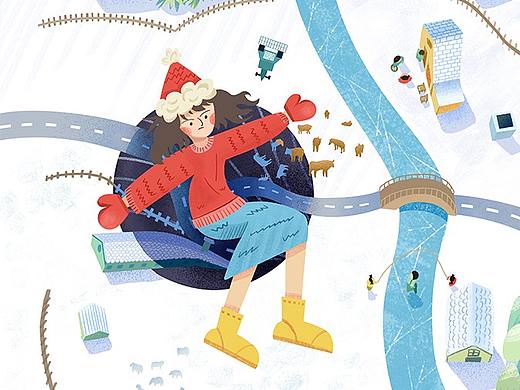 原创插画系列 - 放过我的记忆（个人主页-ZNTYwNzM4NDQ=） - 绘本 - 站酷设计师Nicole的下午画原创素材 - 站酷ZCOOL