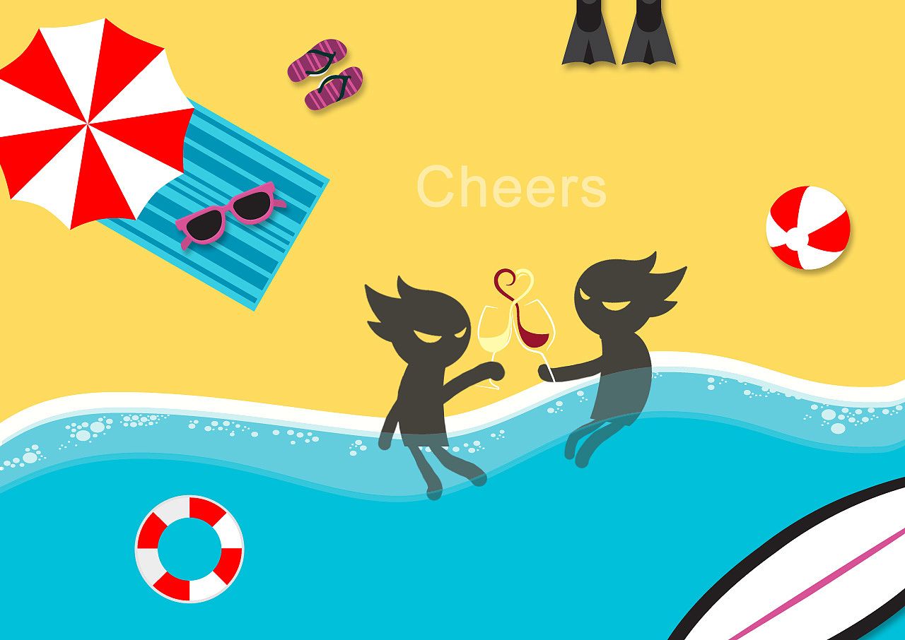 Cheers!（图ZODE0OTA5NjQ=） - 其他平面 - 站酷设计师三栖女原创素材 - 站酷ZCOOL