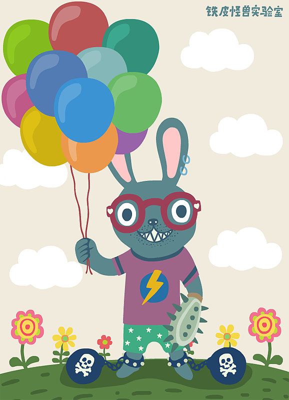 叛逆的小清新（图ZMTExODMzNzY=） - 新锐潮流插画 - 站酷设计师铁皮怪鸭原创素材 - 站酷ZCOOL