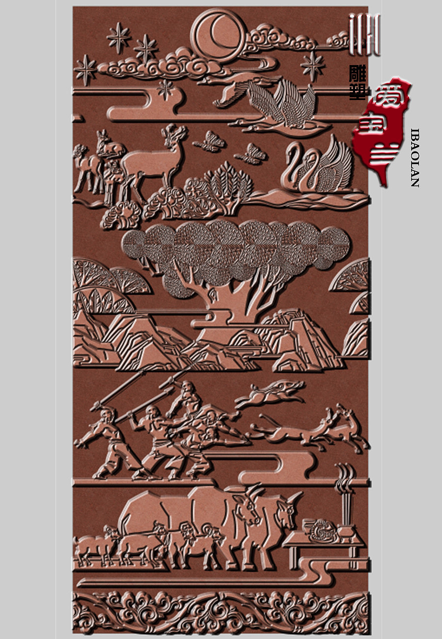 浮雕文化柱了解一下