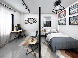 黑白时间 — 公寓设计