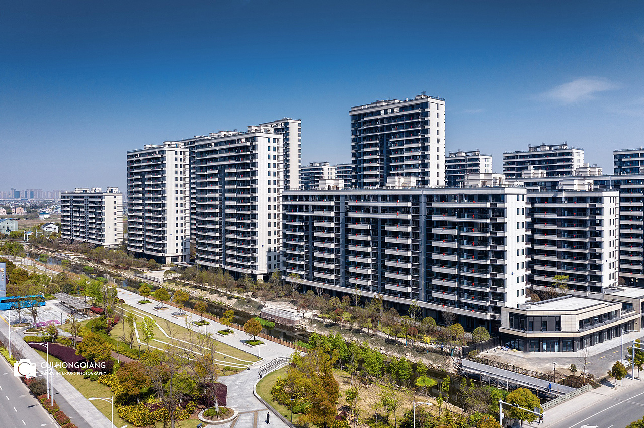 住宅地产大区建筑摄影 | 宁波绿地铭庐公馆