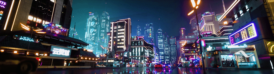 又见赛博朋克！未来城市之境！