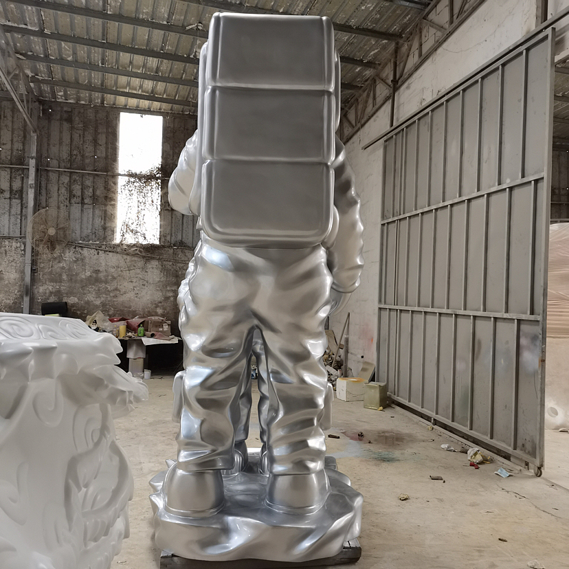 3米宇航员模型摆件天津展会活动装饰玻璃钢太空人雕塑