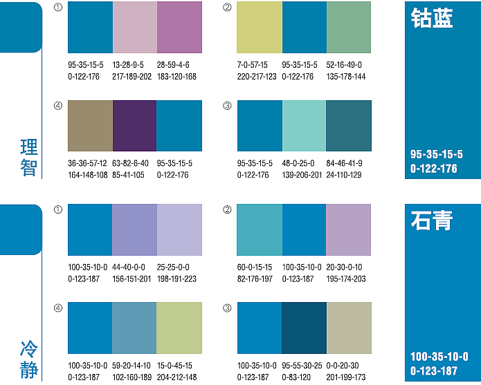 最舒服的颜色搭配方案②