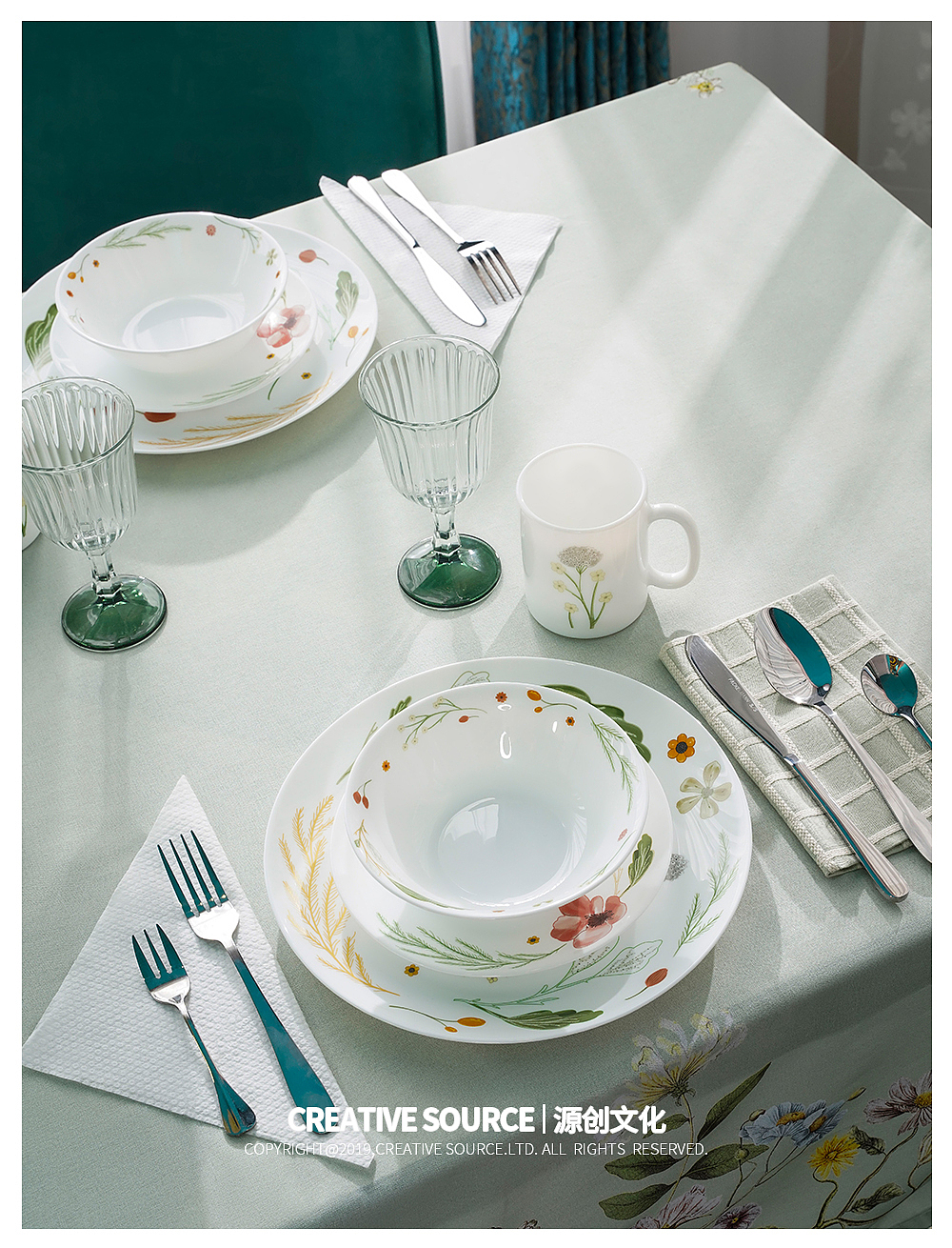 电商摄影|餐具场景拍摄