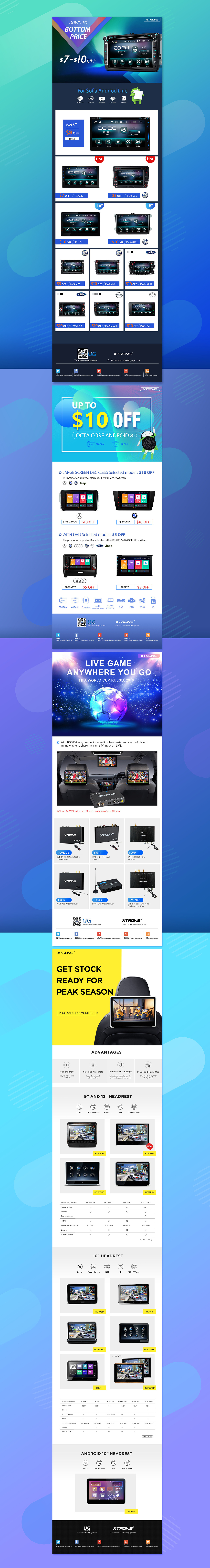 汽车DVD导航页面