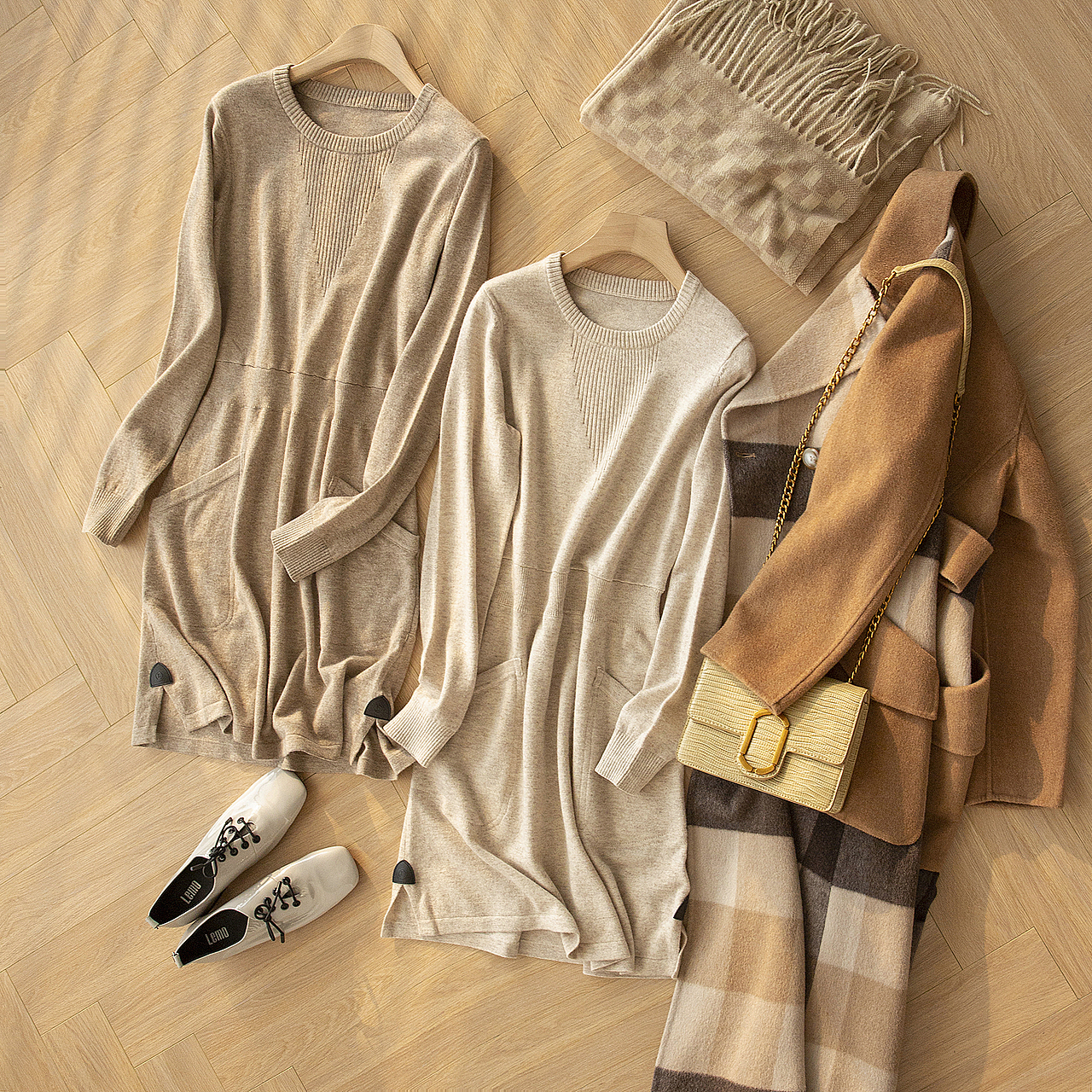 服装平铺静物拍摄