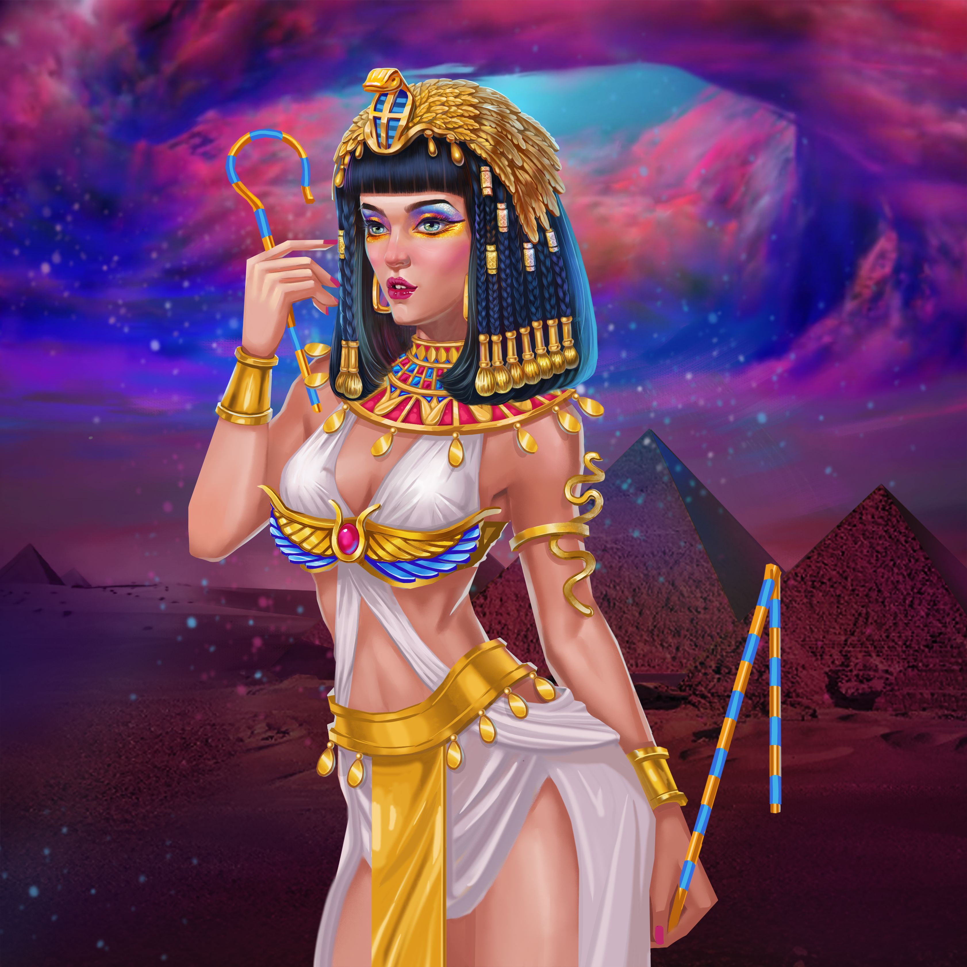 埃及女王 原画图片