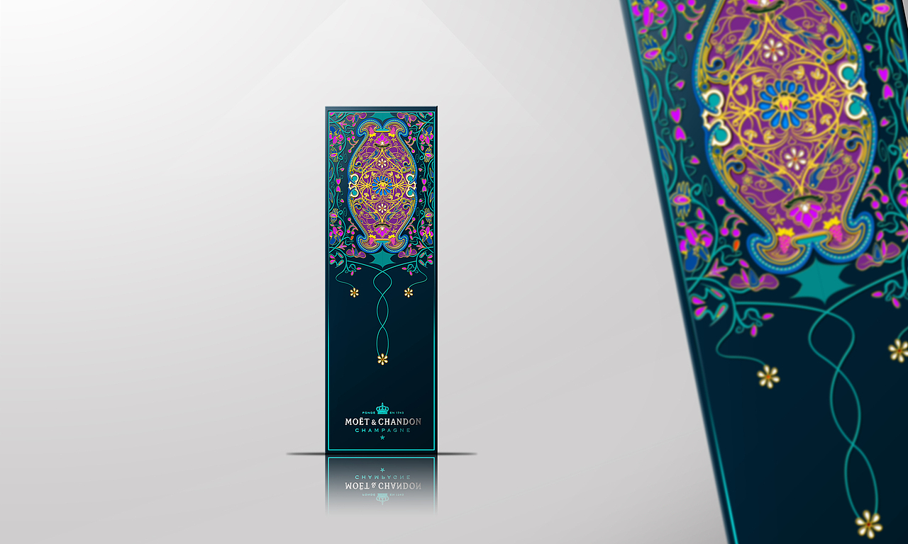 包装设计(香槟)
