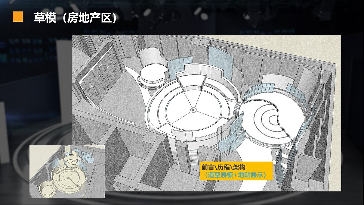 广东东成立亿集团 纺织及房地产项目展厅设计（概念）