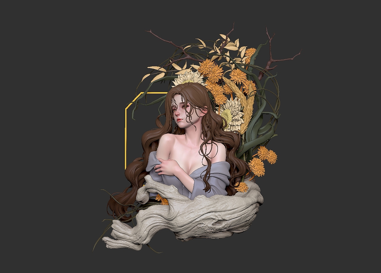 秋（图ZMjkwODkzNTY4） - 人物/生物 - 站酷设计师一点不黑的小黑原创素材 - 站酷ZCOOL