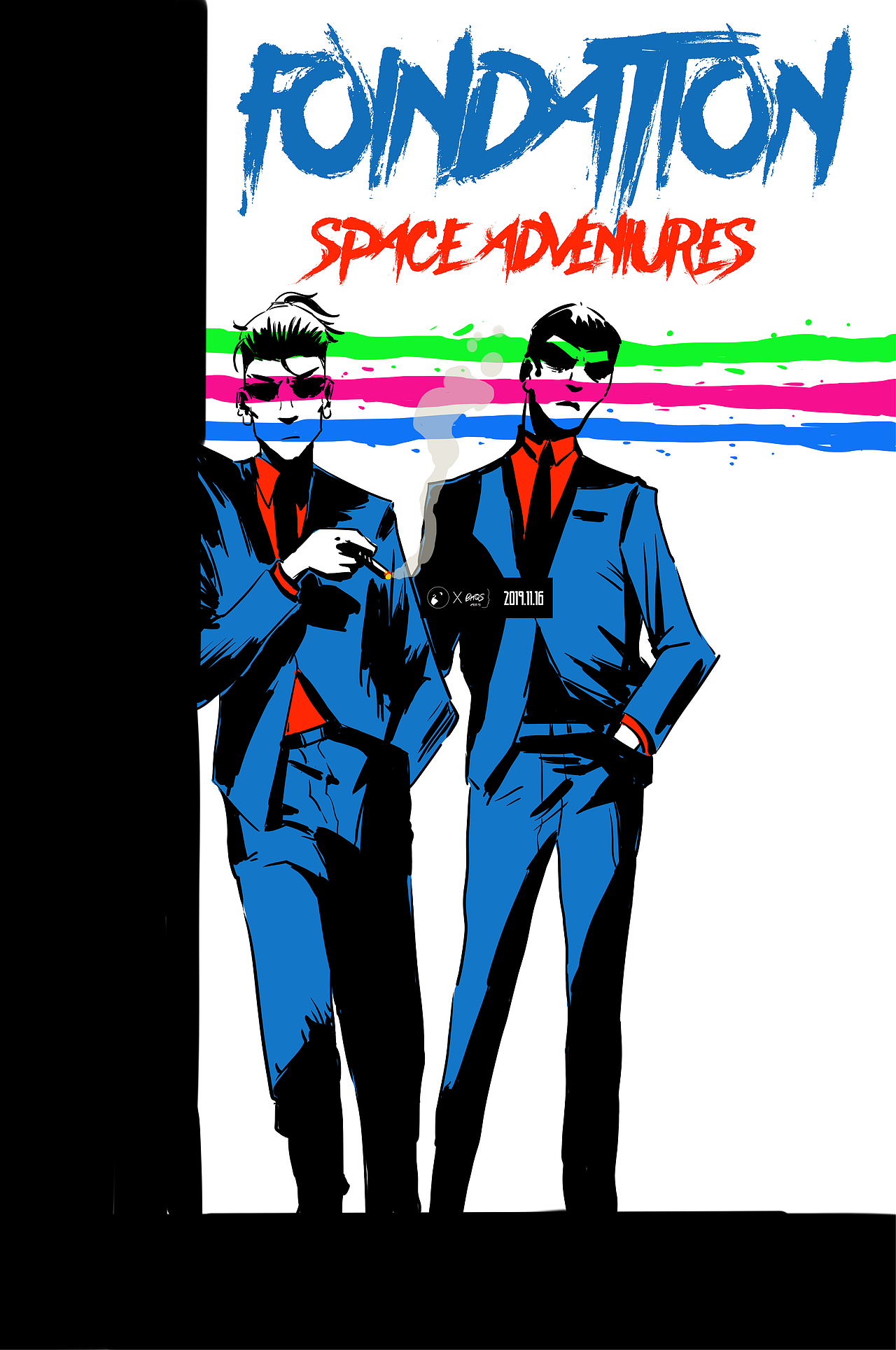 BHQS插画系列#Foundation#太空冒险系列，最近更新稿件（图ZMTg2MjEwODA4） - 商业插画 - 站酷设计师BHQS陈滨原创素材 - 站酷ZCOOL