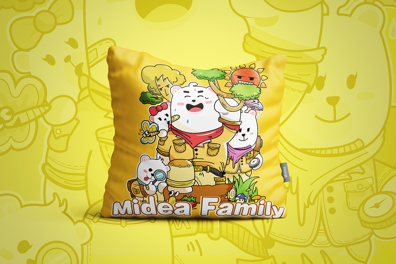 Midea三色（图ZMTUyMDA4MzM2） - 图案 - 站酷设计师FaithOne原创素材 - 站酷ZCOOL