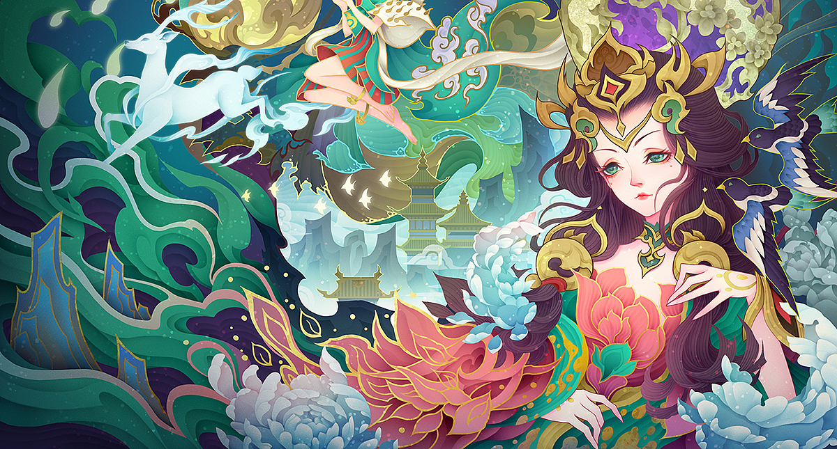 一个王者同人（图ZMjkyNjk2OTAw） - 创作习作 - 站酷设计师昊也Otaku原创素材 - 站酷ZCOOL