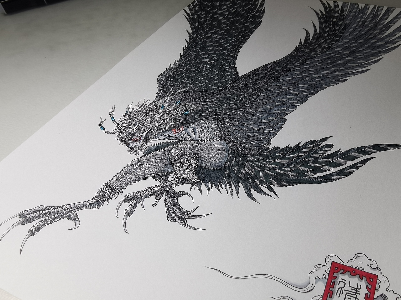 20210806毣柞山海之祷过山三足鸟