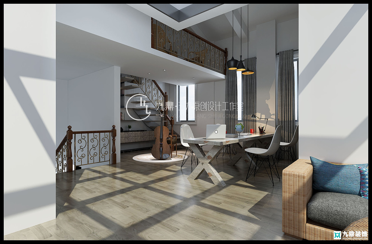 古典美学的风雅意境 贵阳碧桂园新中式风格设计鉴赏（图ZMjE1OTczOTM2） - 家装设计 - 站酷设计师一支孤独的浪花原创素材 - 站酷ZCOOL