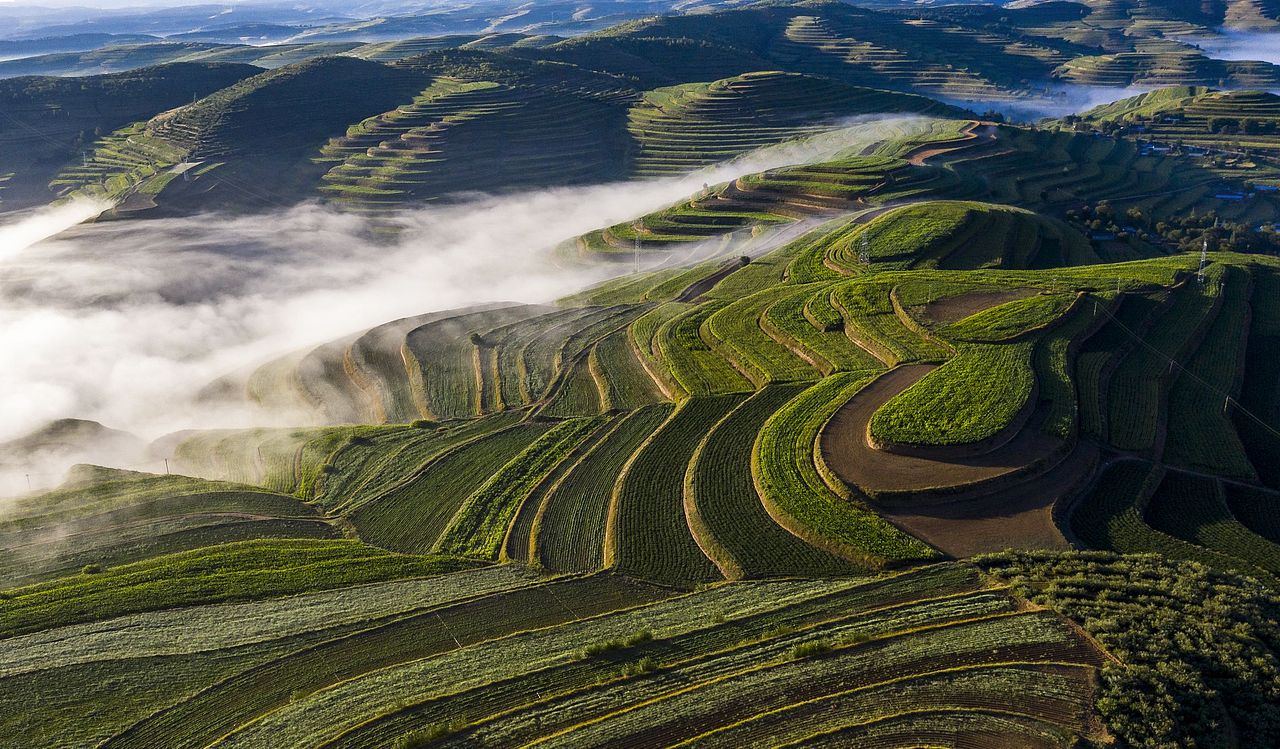 醉美旱塬梯田