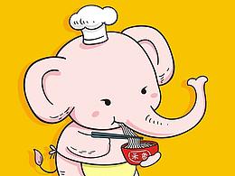 禾象方便粉丝酸辣粉包装设计