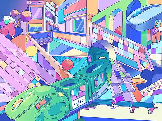 Logitech 罗技 MX 创意海报 | 自在指尖
