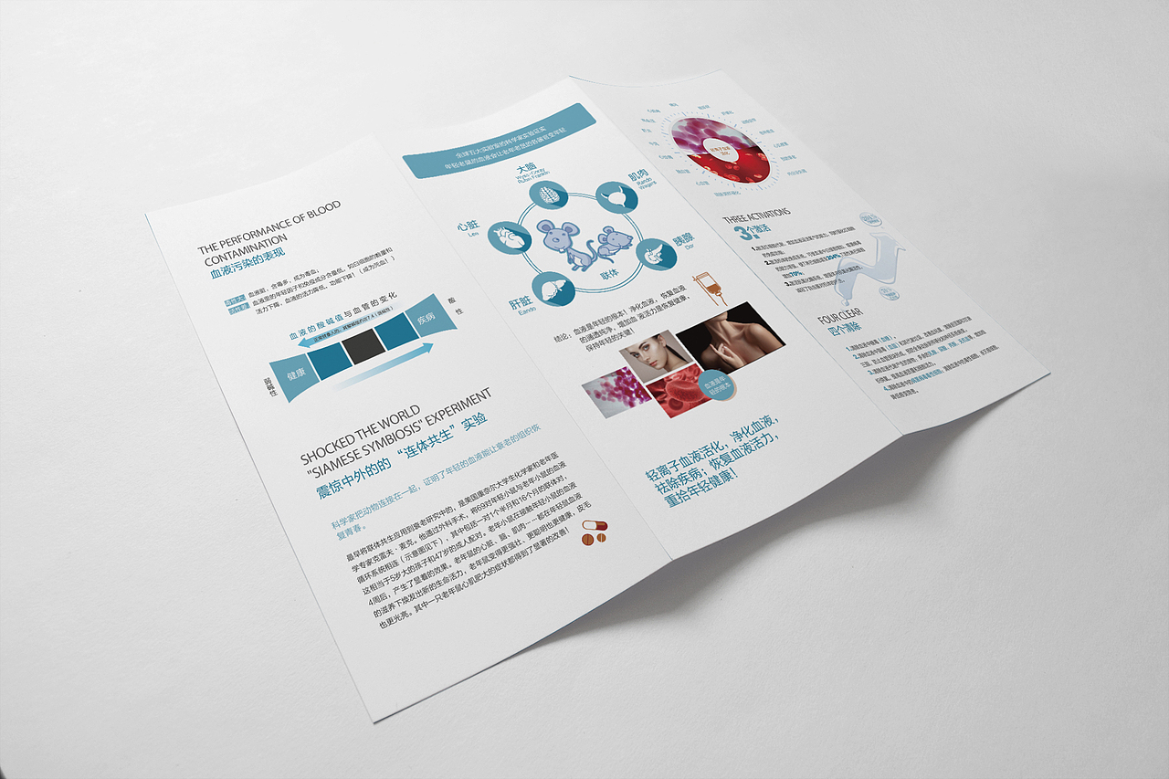 医美公司的折页