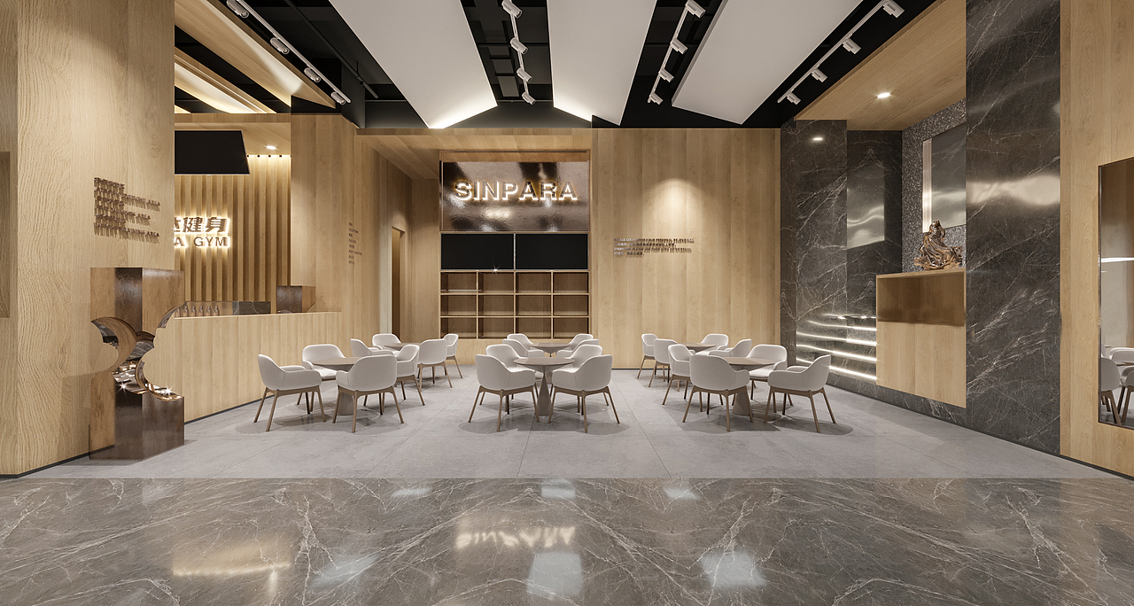健身空间设计（图ZMjMyMDYzOTQ4） - 家装设计 - 站酷设计师二零四六DESIGN原创素材 - 站酷ZCOOL