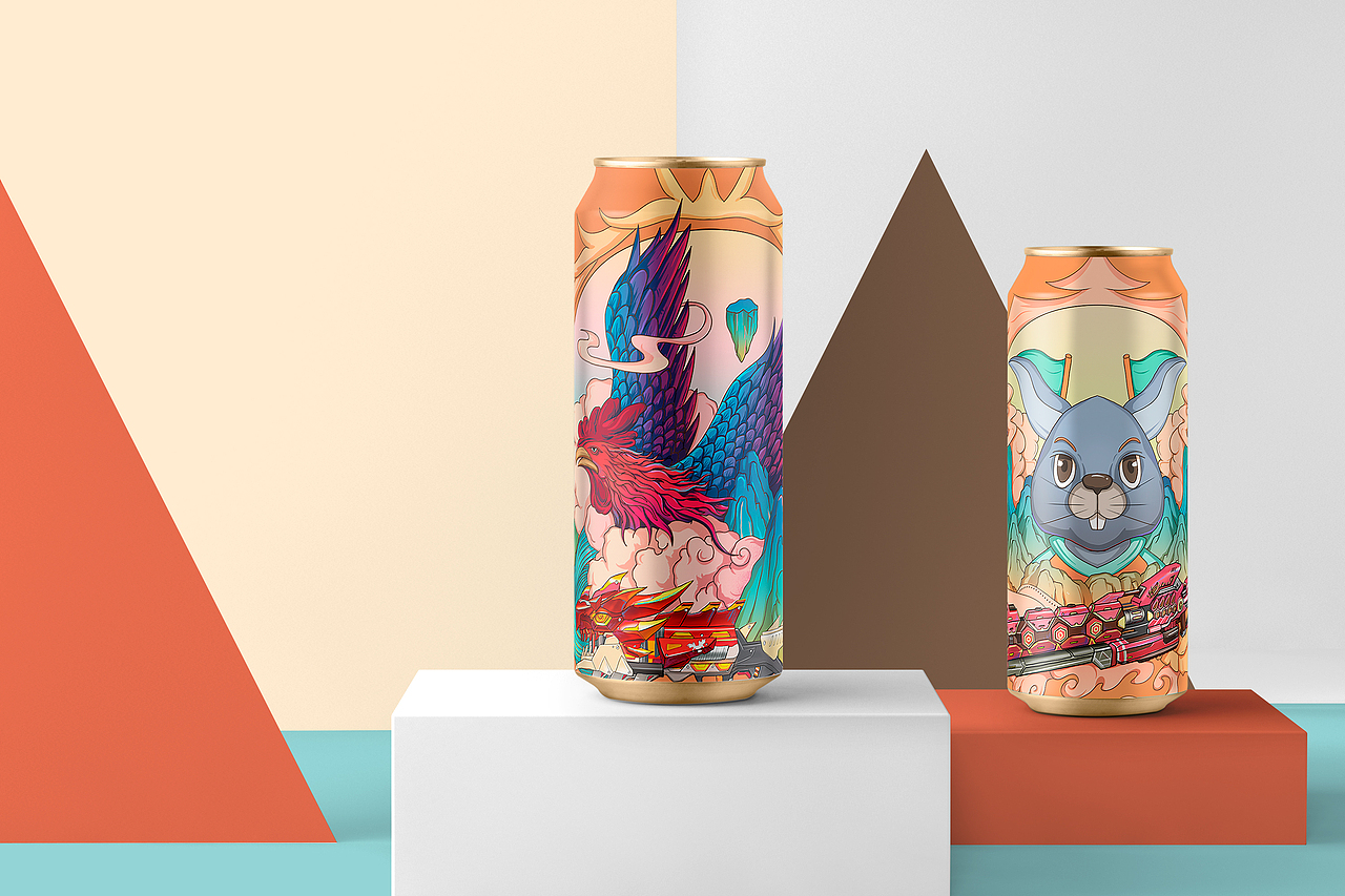 十二生肖 × 神器 --[CSOL]年度神器图鉴（图ZMjQyMzk1MzI4） - 海报 - 站酷设计师如虎添翼包装插画原创素材 - 站酷ZCOOL