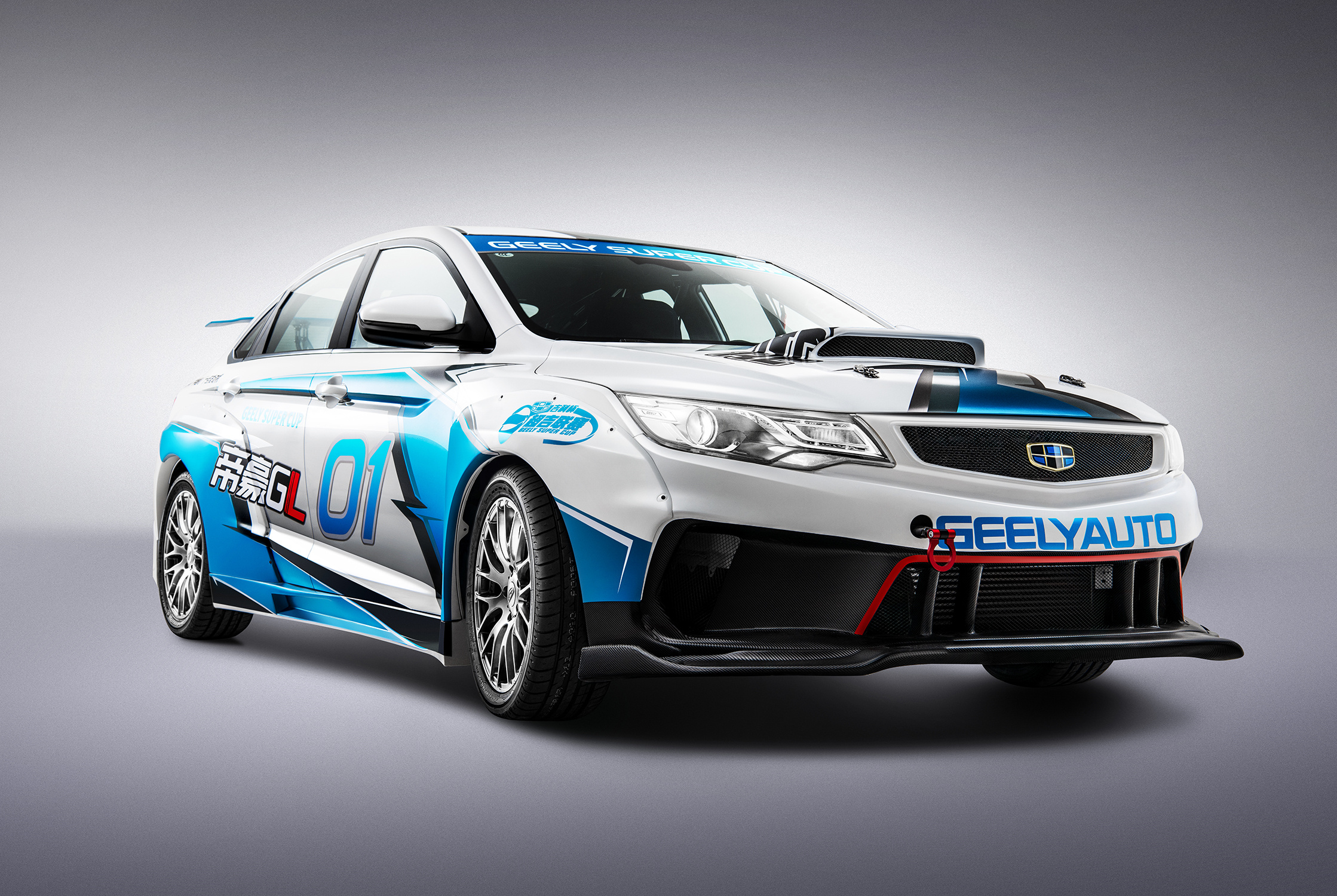 吉利帝豪gl汽车修图